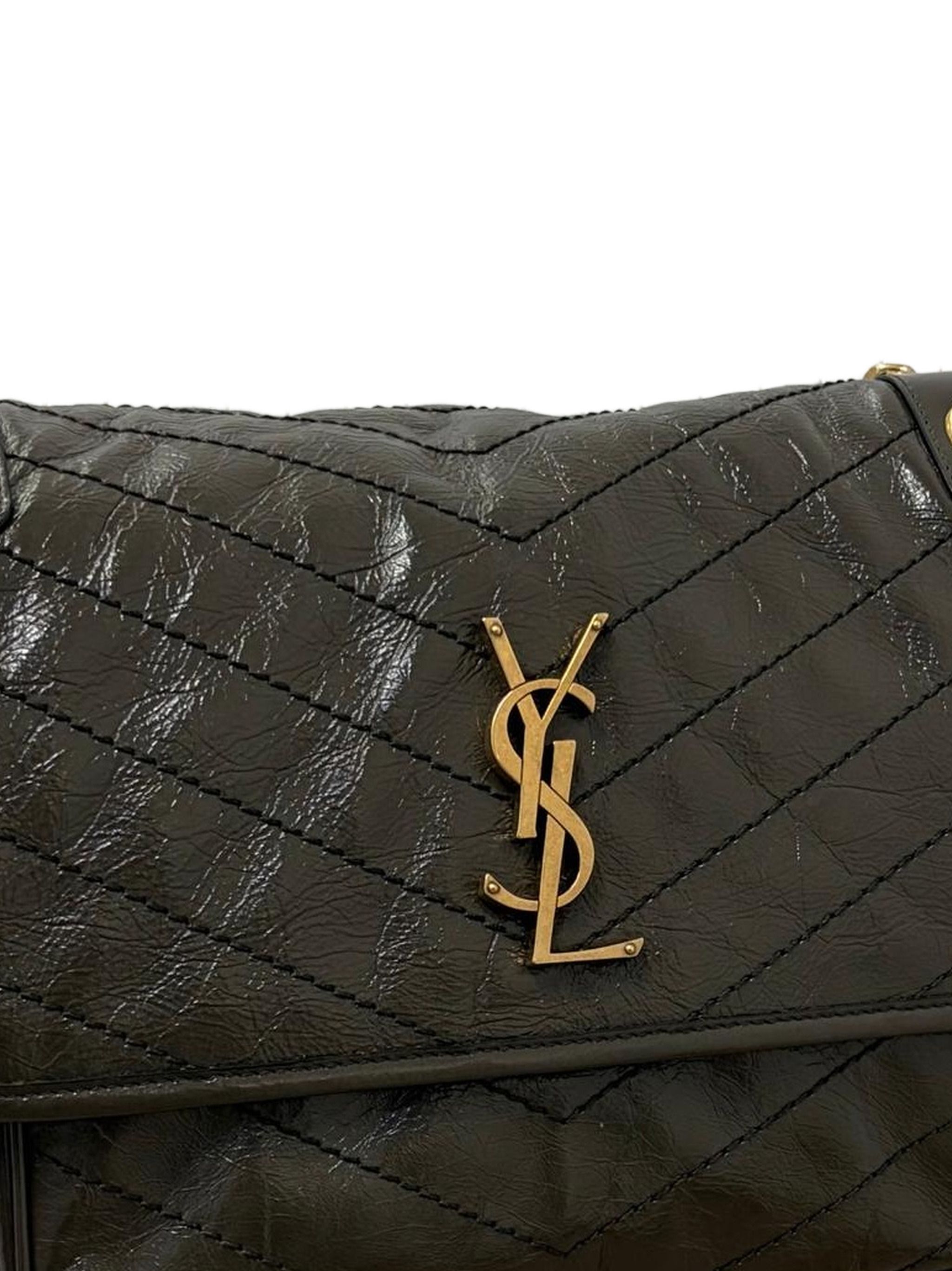 Saint Laurent Medium Niki Quilted Leather Shoulder Bag