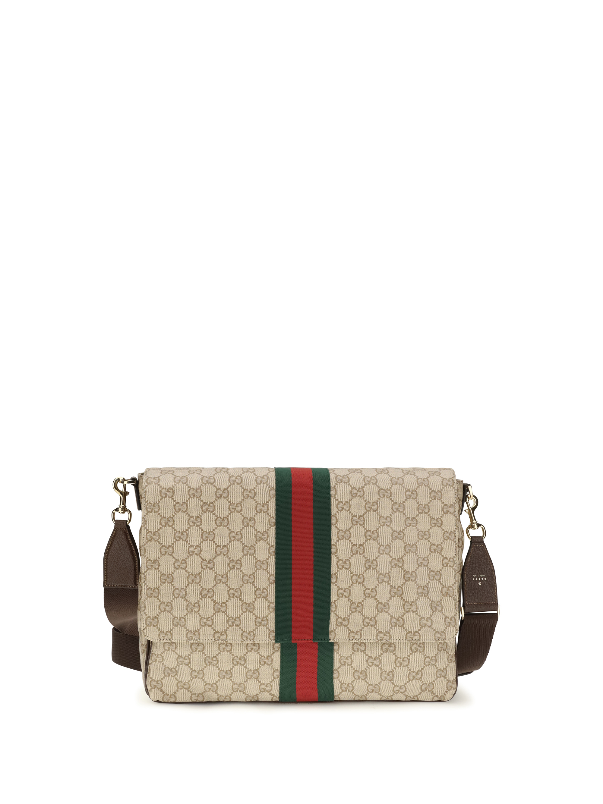 Gucci Medium Web Stripe Shoulder Bag