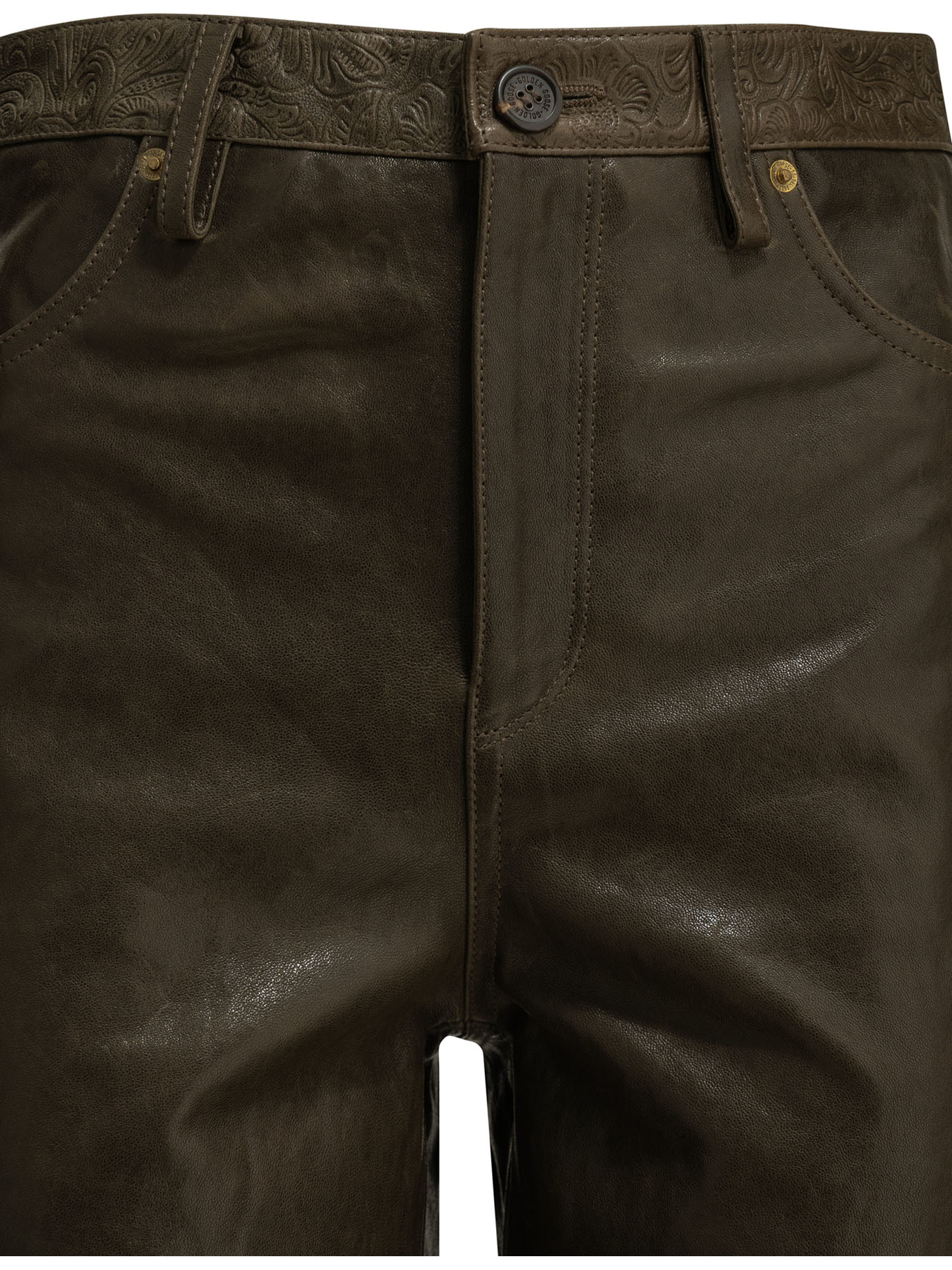 Golden Goose "Melany" Leather Pants