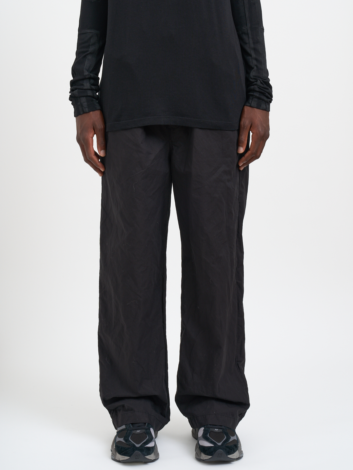 Thom Krom Metallic Wide Leg Trousers