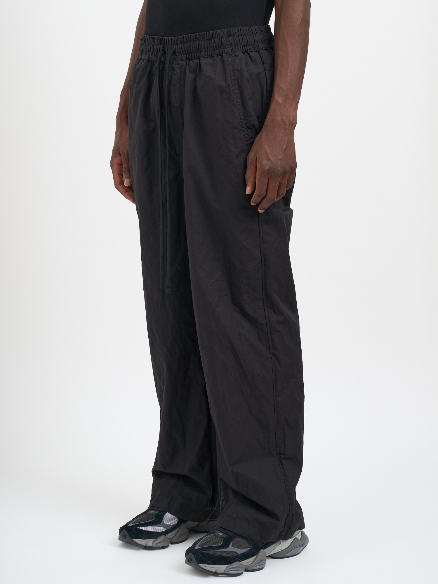 Thom Krom Metallic Wide Leg Trousers