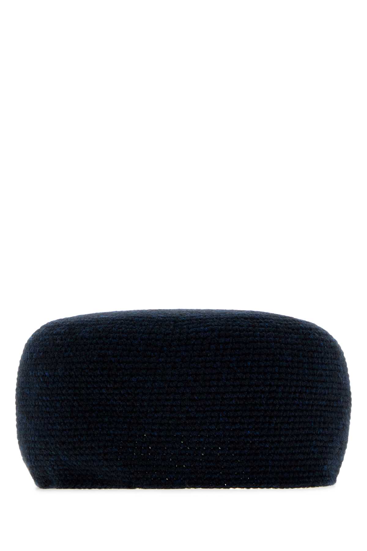 The Row Midnight Blue Cashmere Perleaf Hat