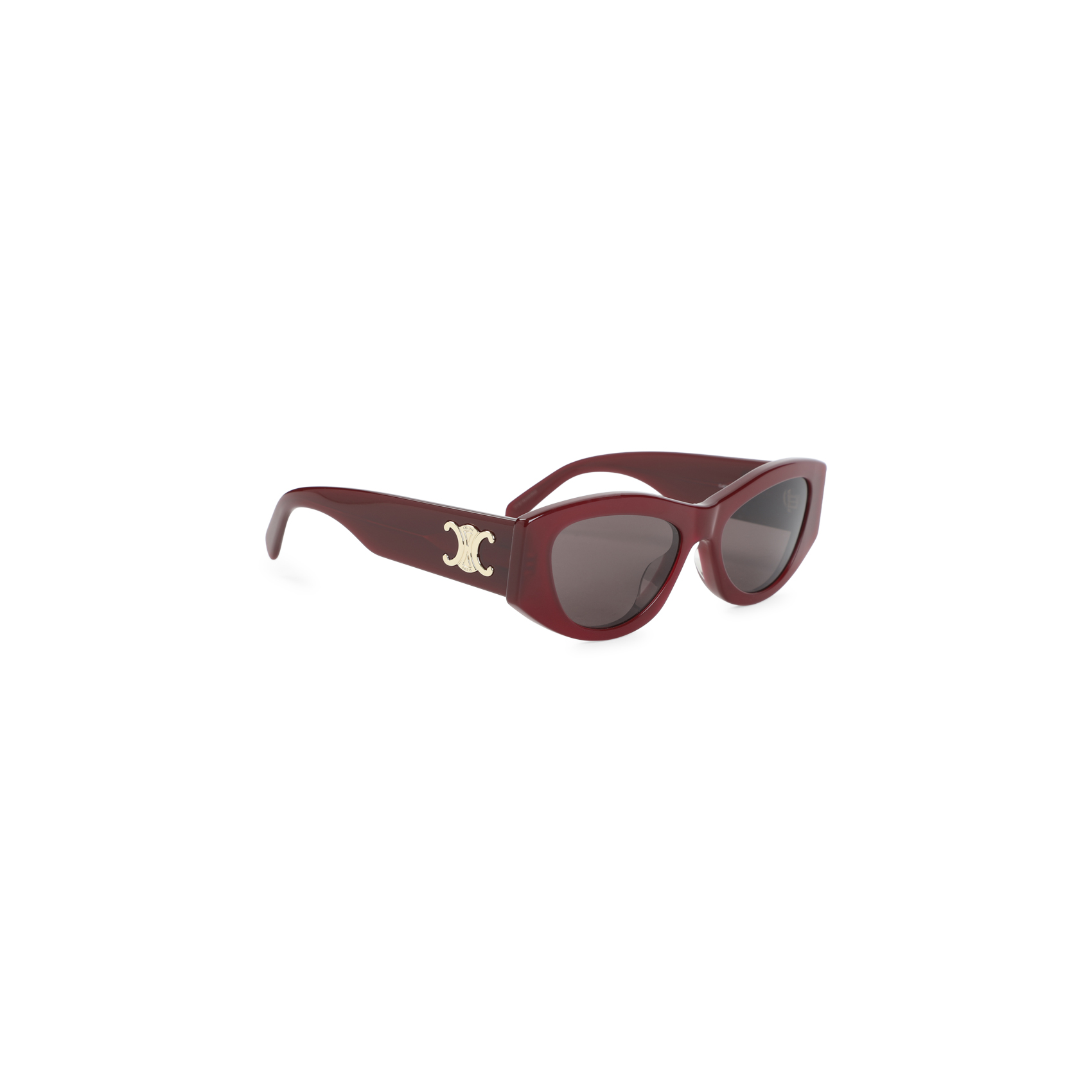 Celine Milky Burgundy Triomphe Acetate Sunglass