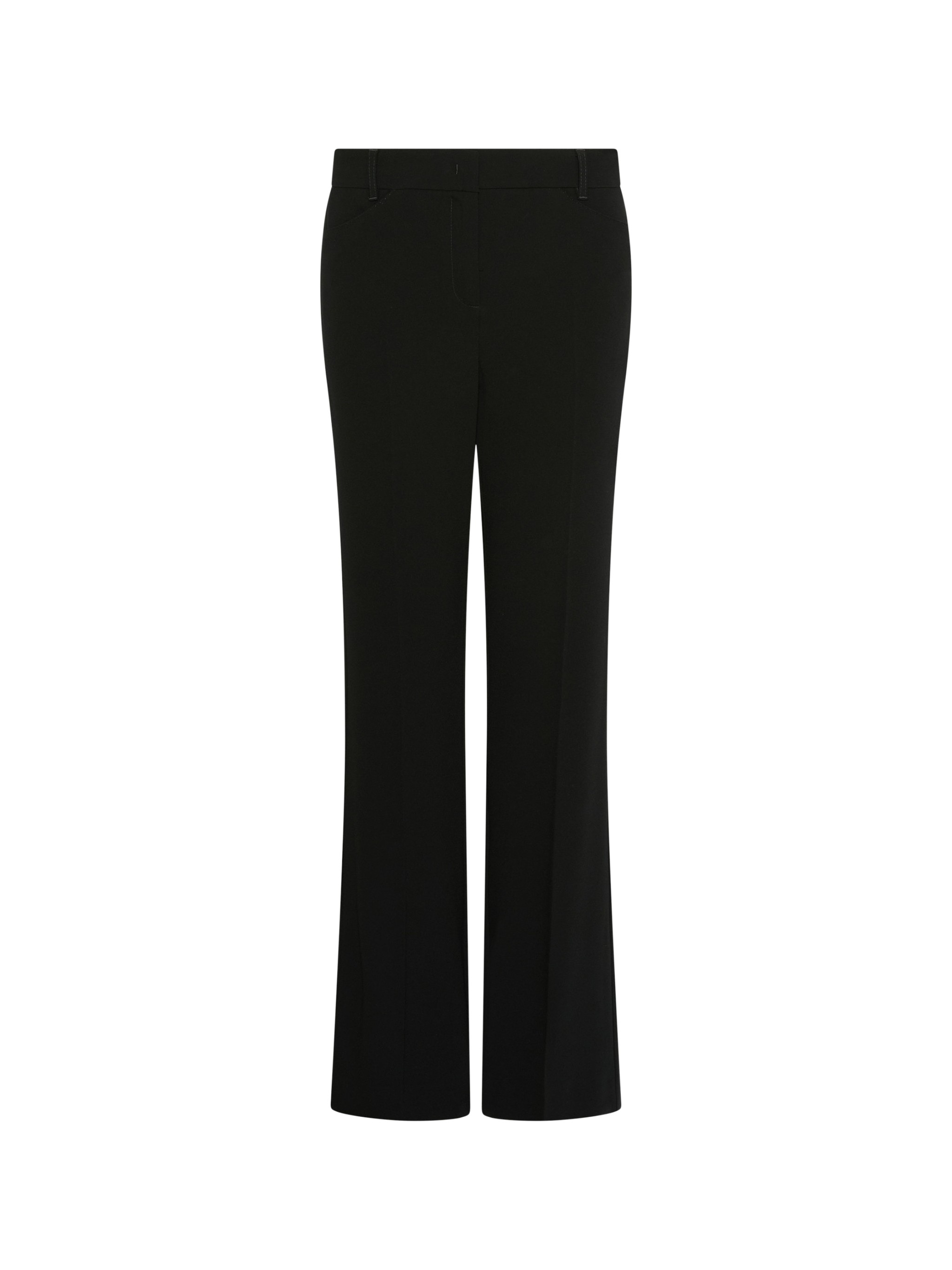 Marella Mini-Flare Crêpe Envers Satin Trousers
