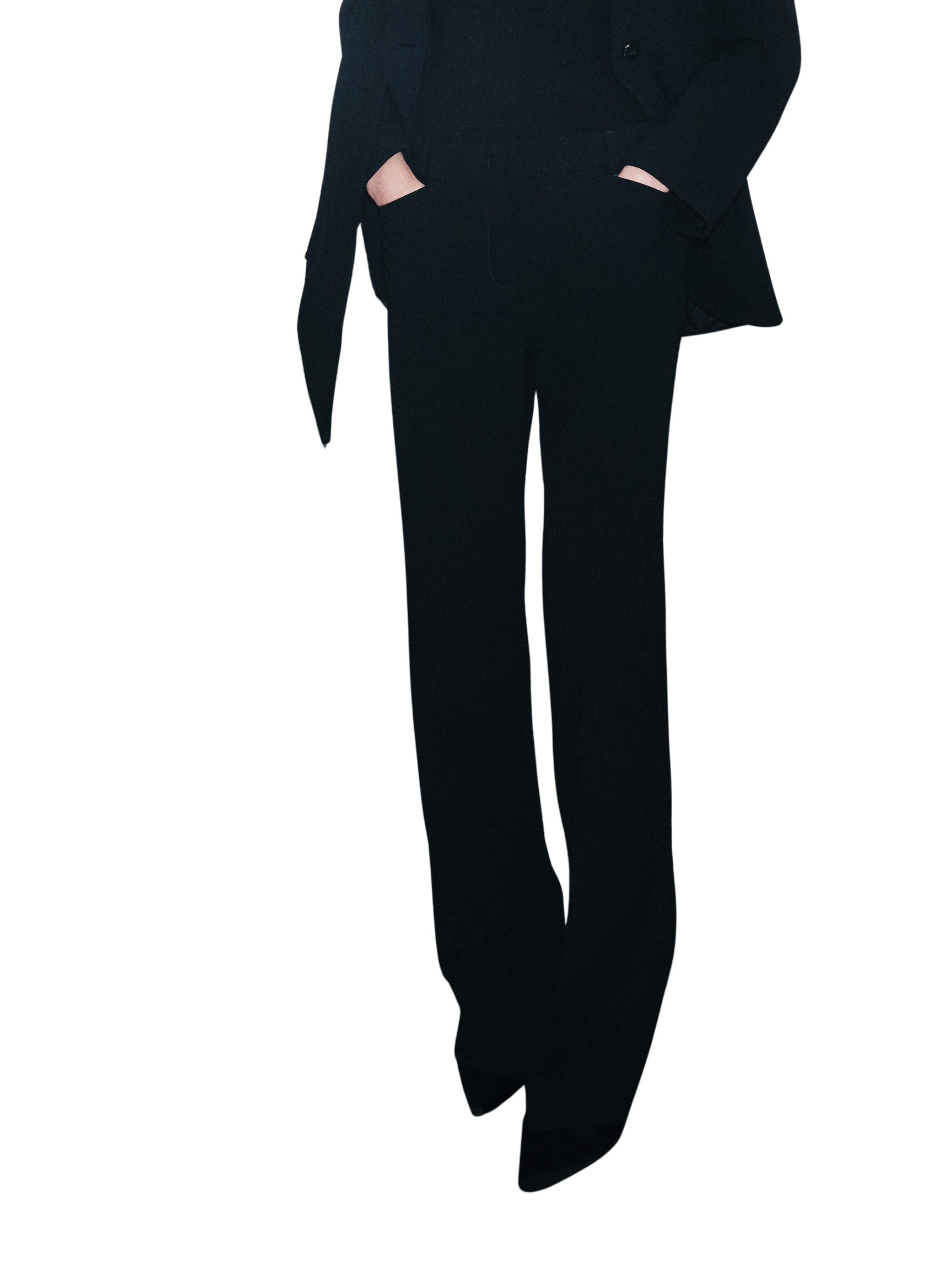 Marella Mini-Flare Crêpe Envers Satin Trousers