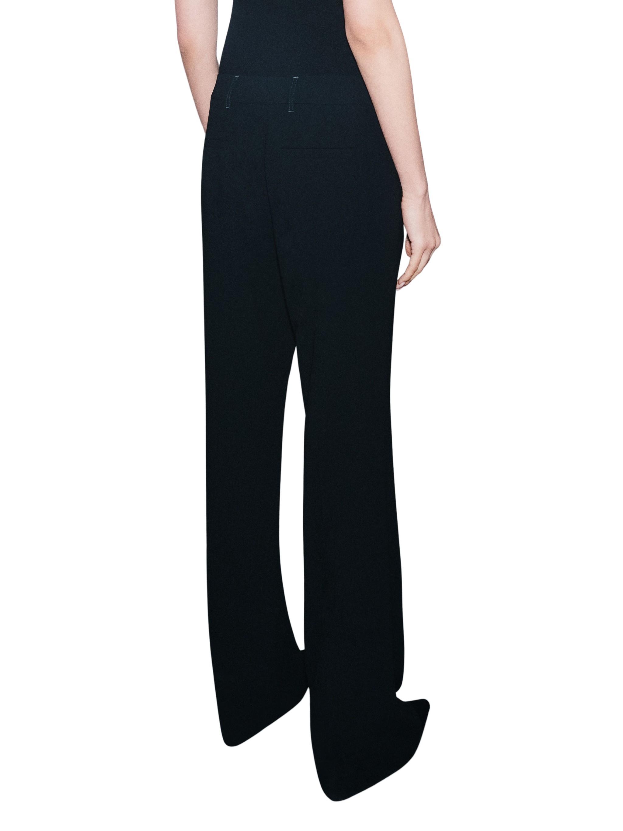 Marella Mini-Flare Crêpe Envers Satin Trousers