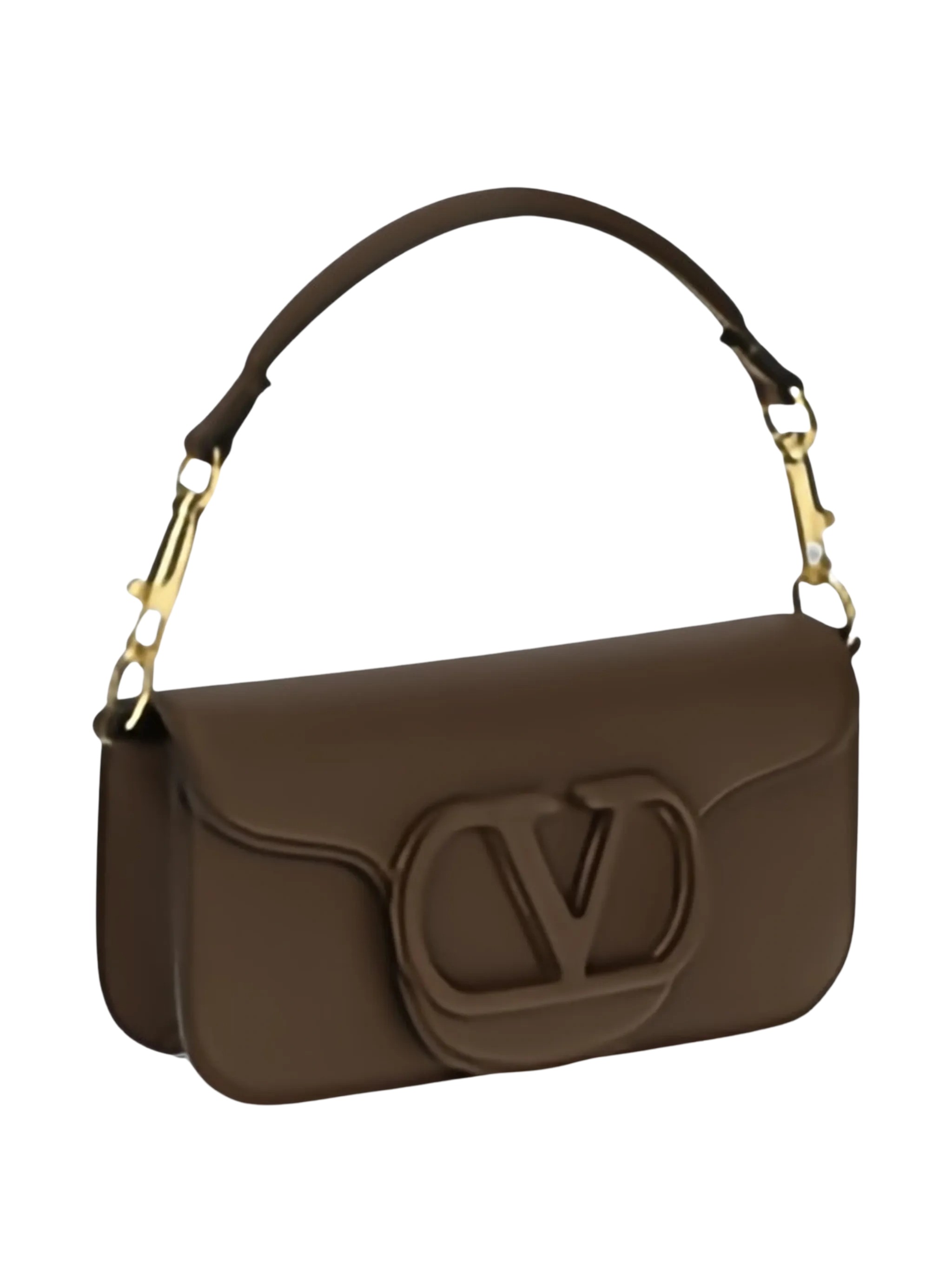 Valentino Mini Locò Leather Tote Bag