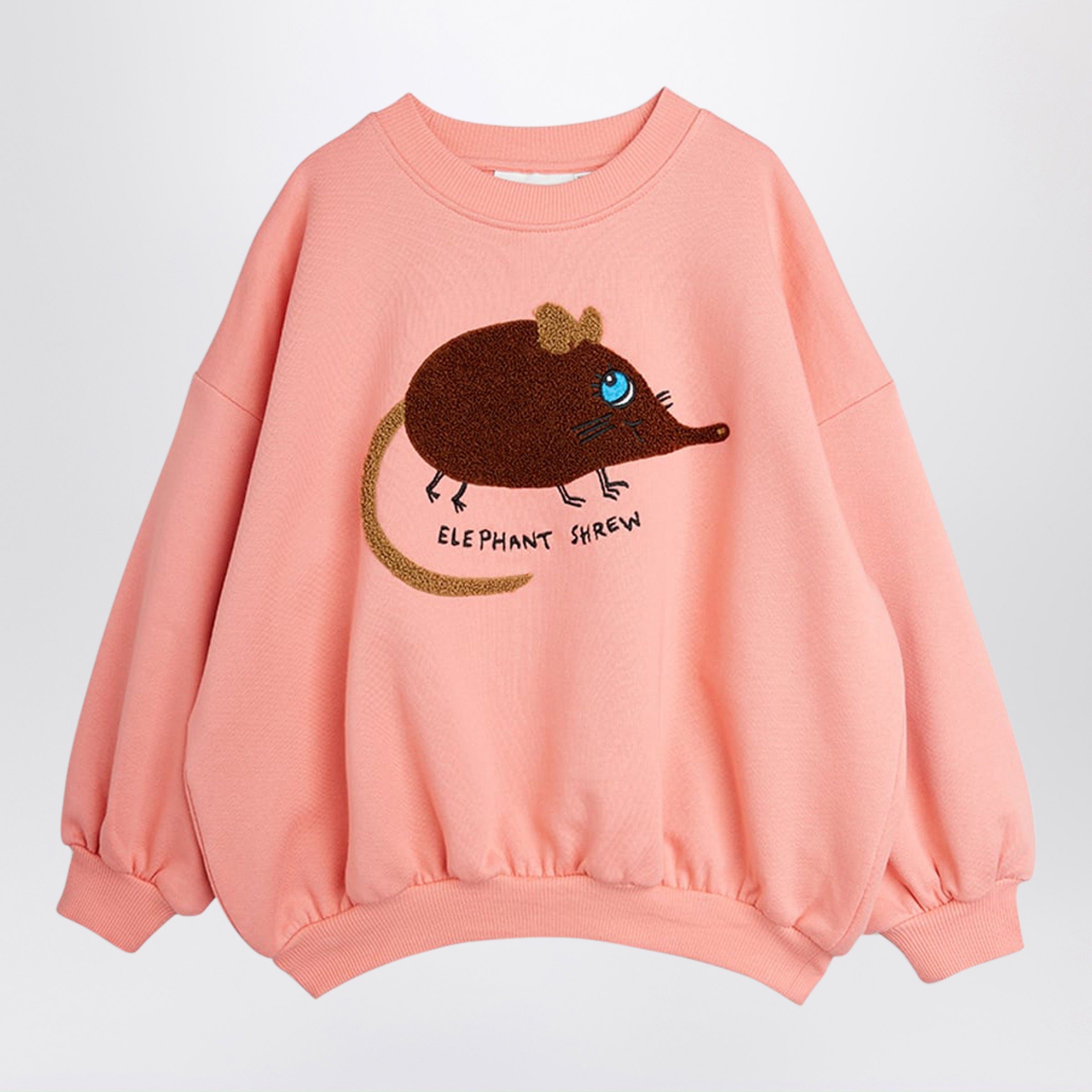 Mini rodini Pink Organic Cotton Sweatshirt