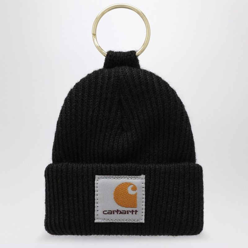 Carhartt Wip Mini Watch Hat Keychain Black