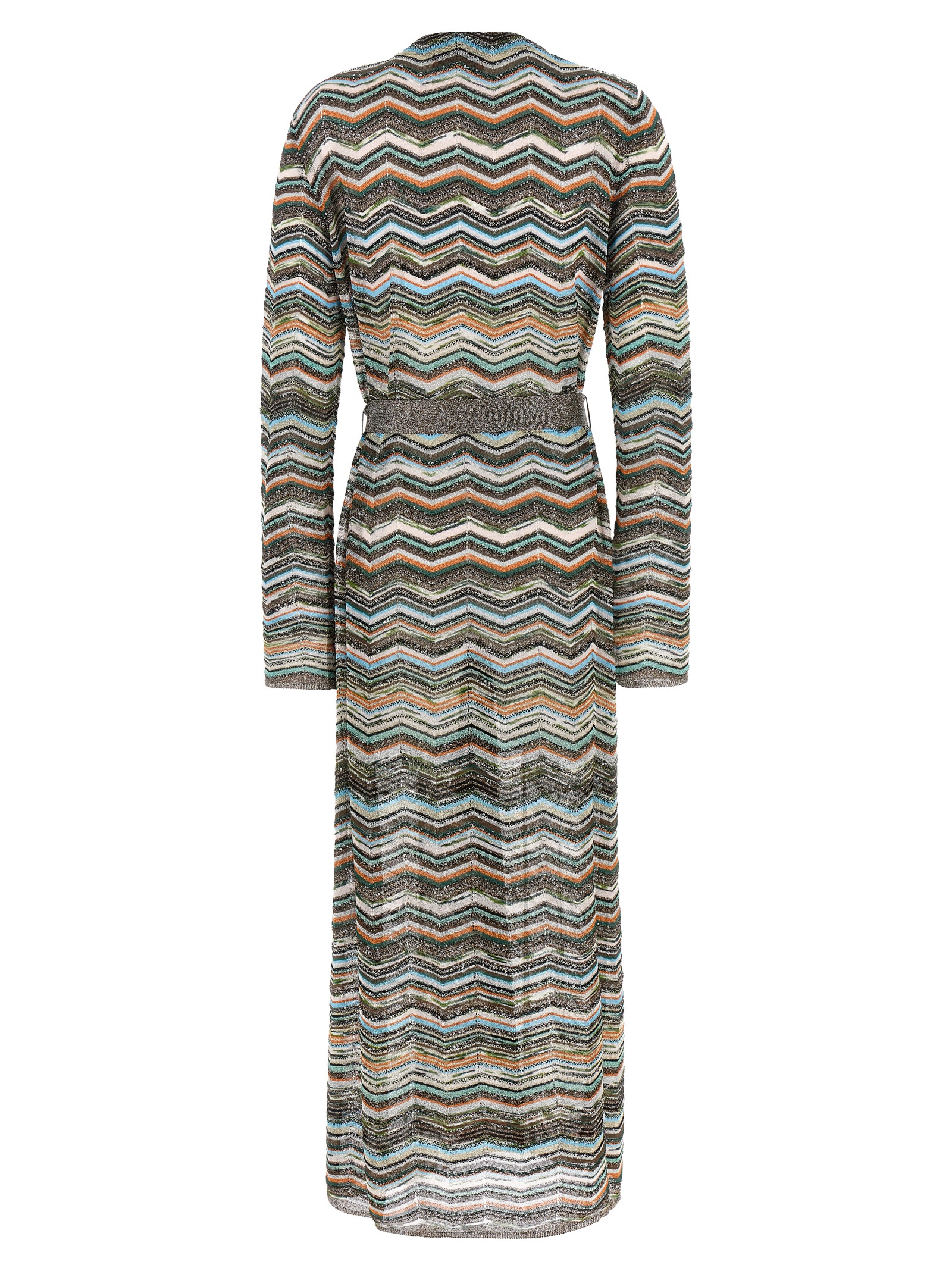 Missoni Chevron Lamé Cardigan