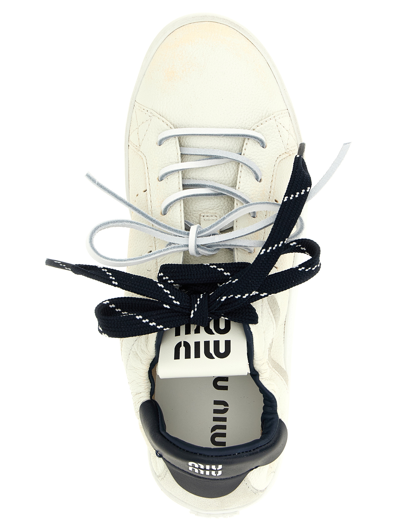 Miu Miu Deco Calf Sneakers