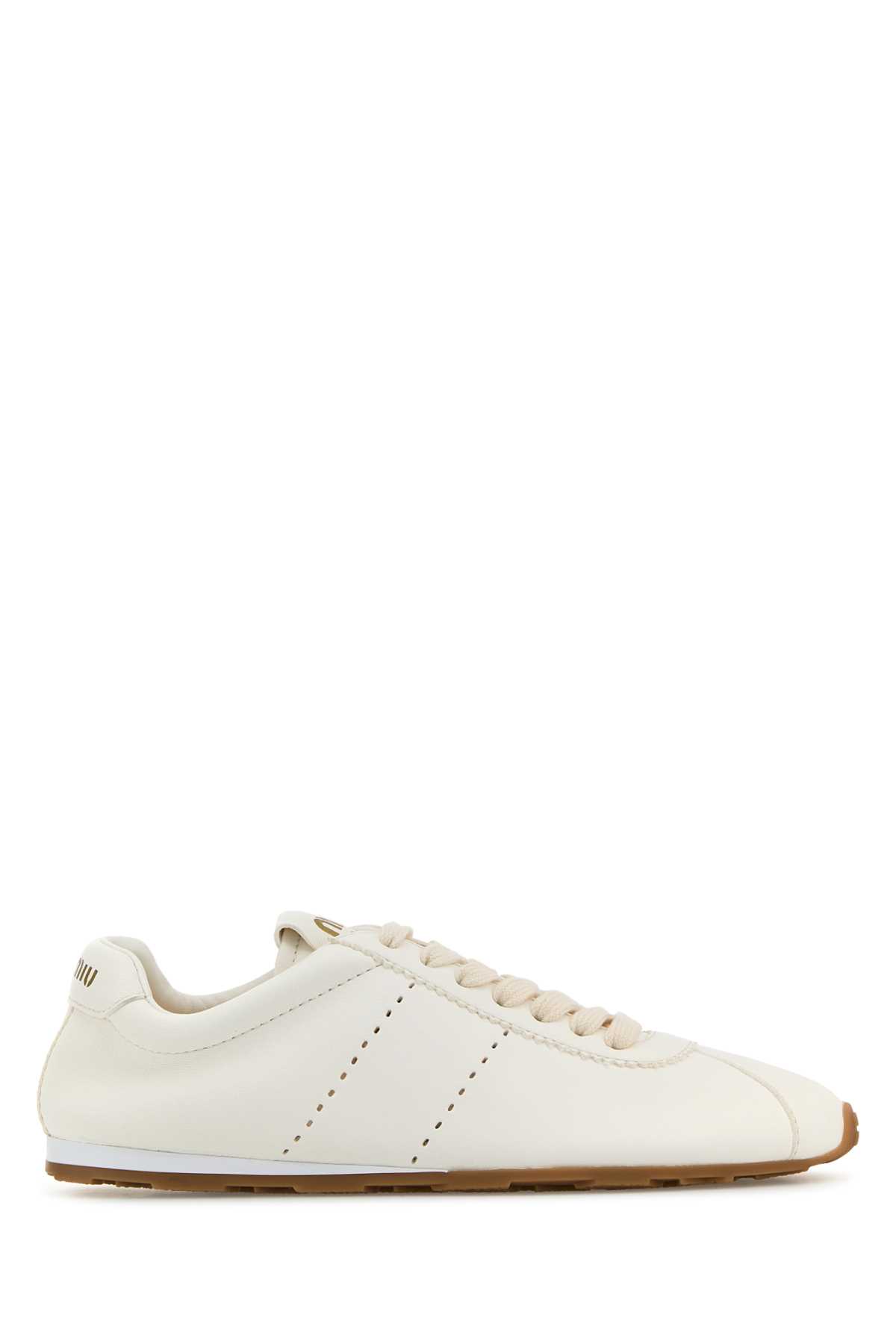 Miu Miu Plume Nappa Sneakers