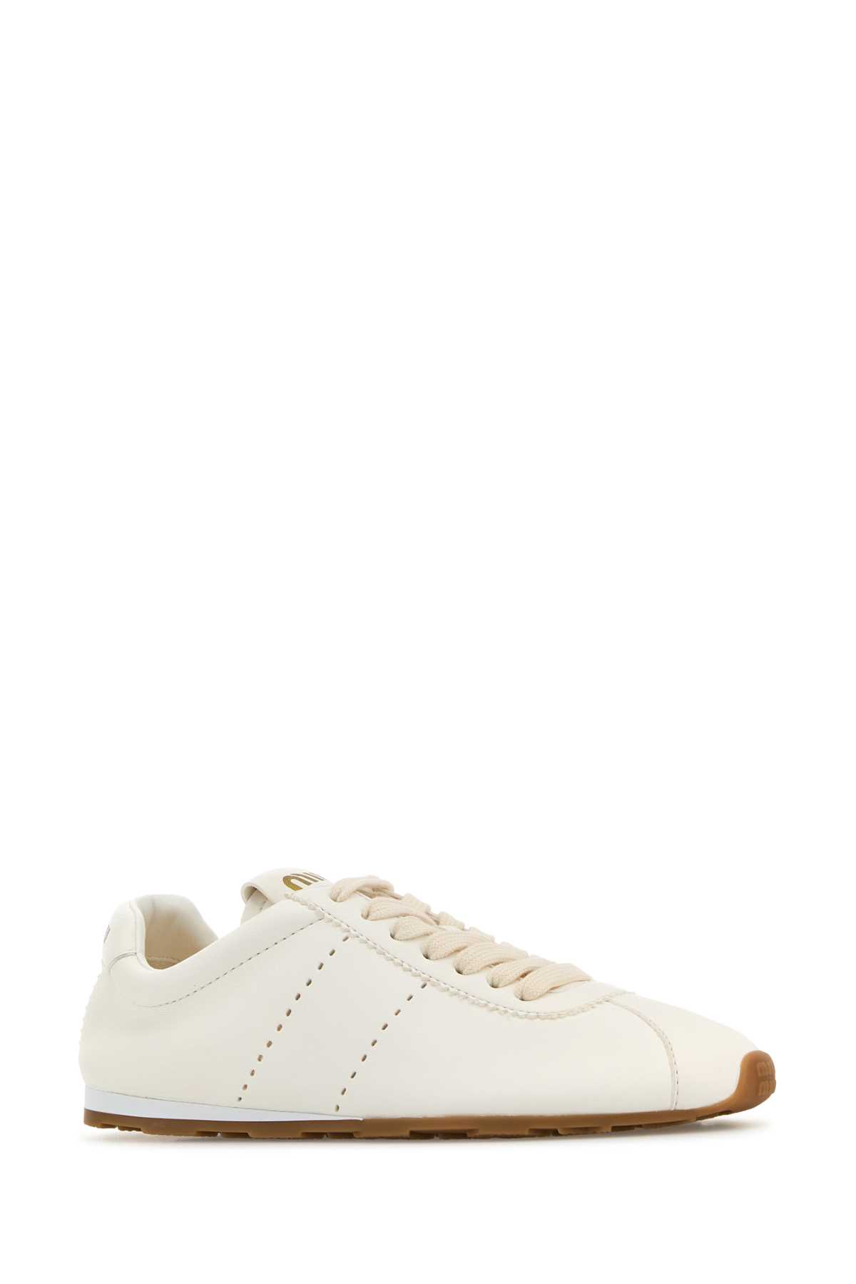 Miu Miu Plume Nappa Sneakers