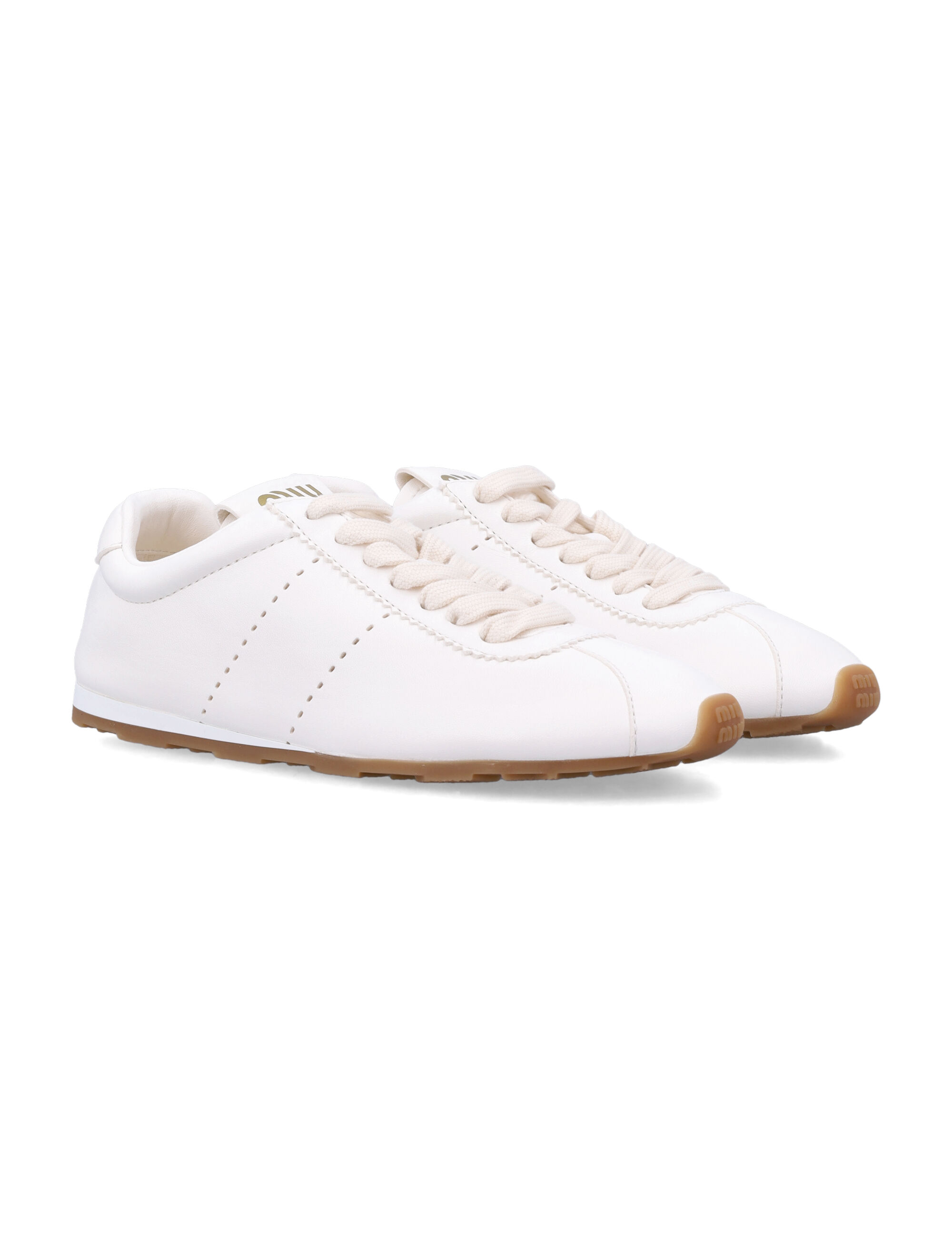 Miu Miu Plume Nappa Sneakers