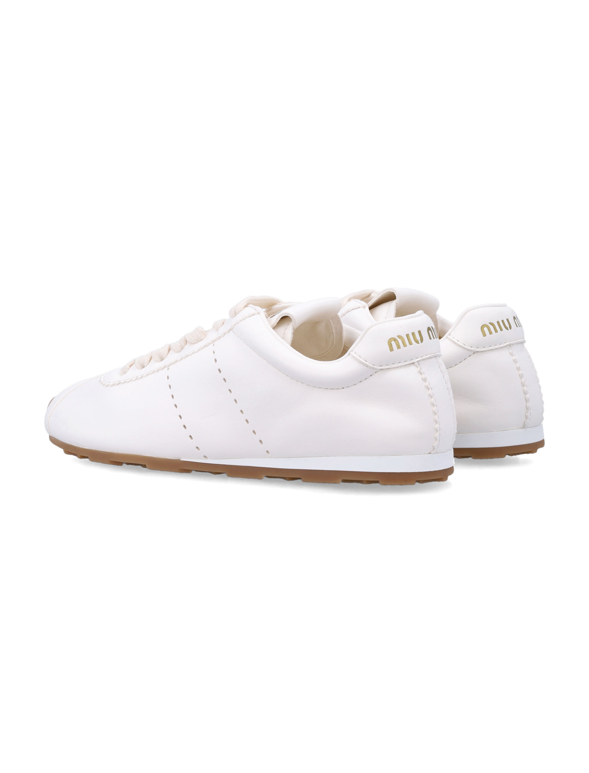 Miu Miu Plume Nappa Sneakers