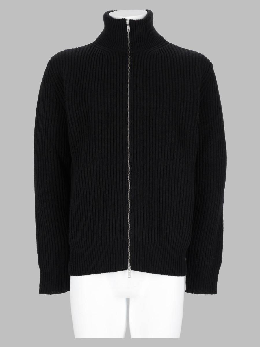 Mm6 maison margiela Maglia A Costine Con Zip