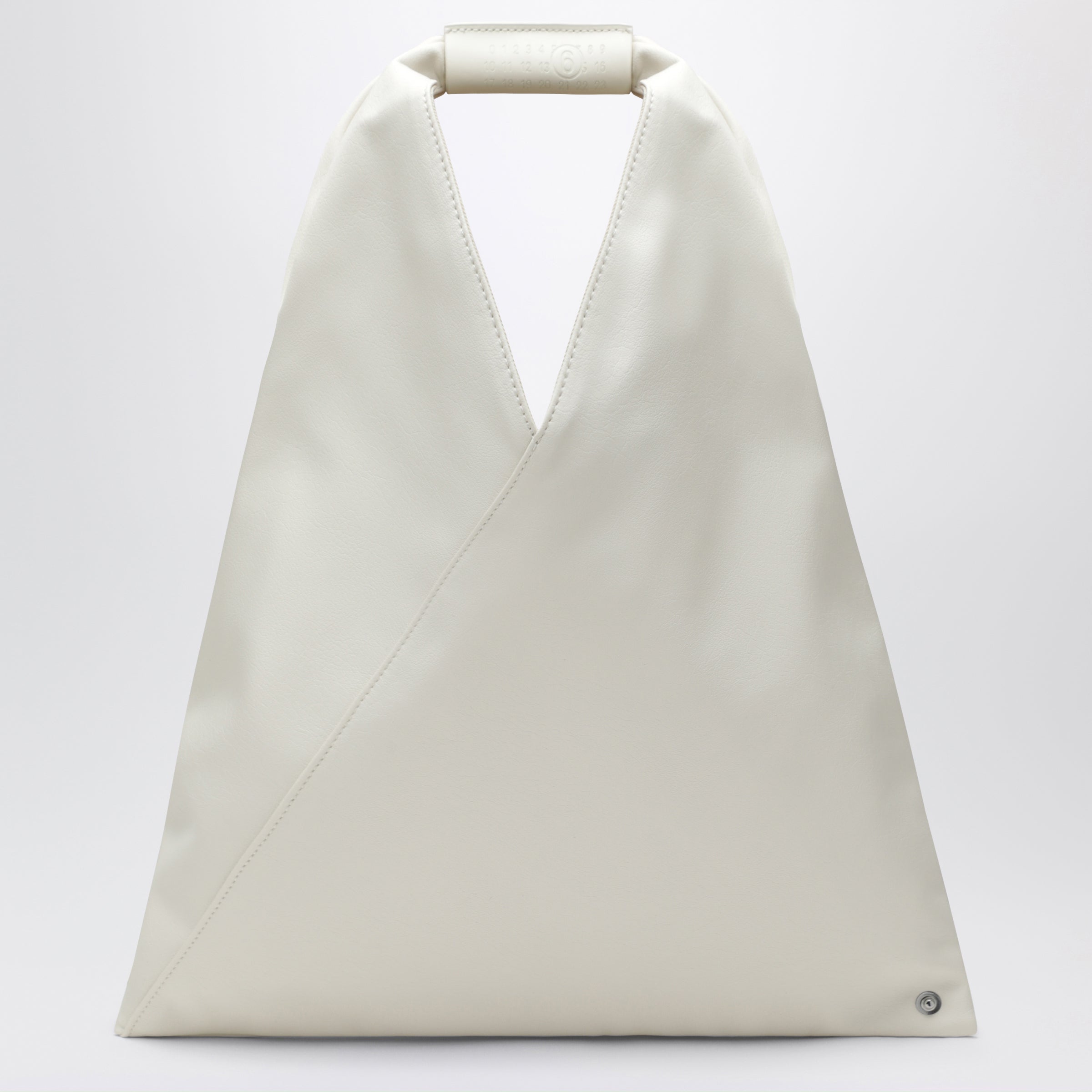 Mm6 maison margiela Small White Japanese Bag In Faux Leather