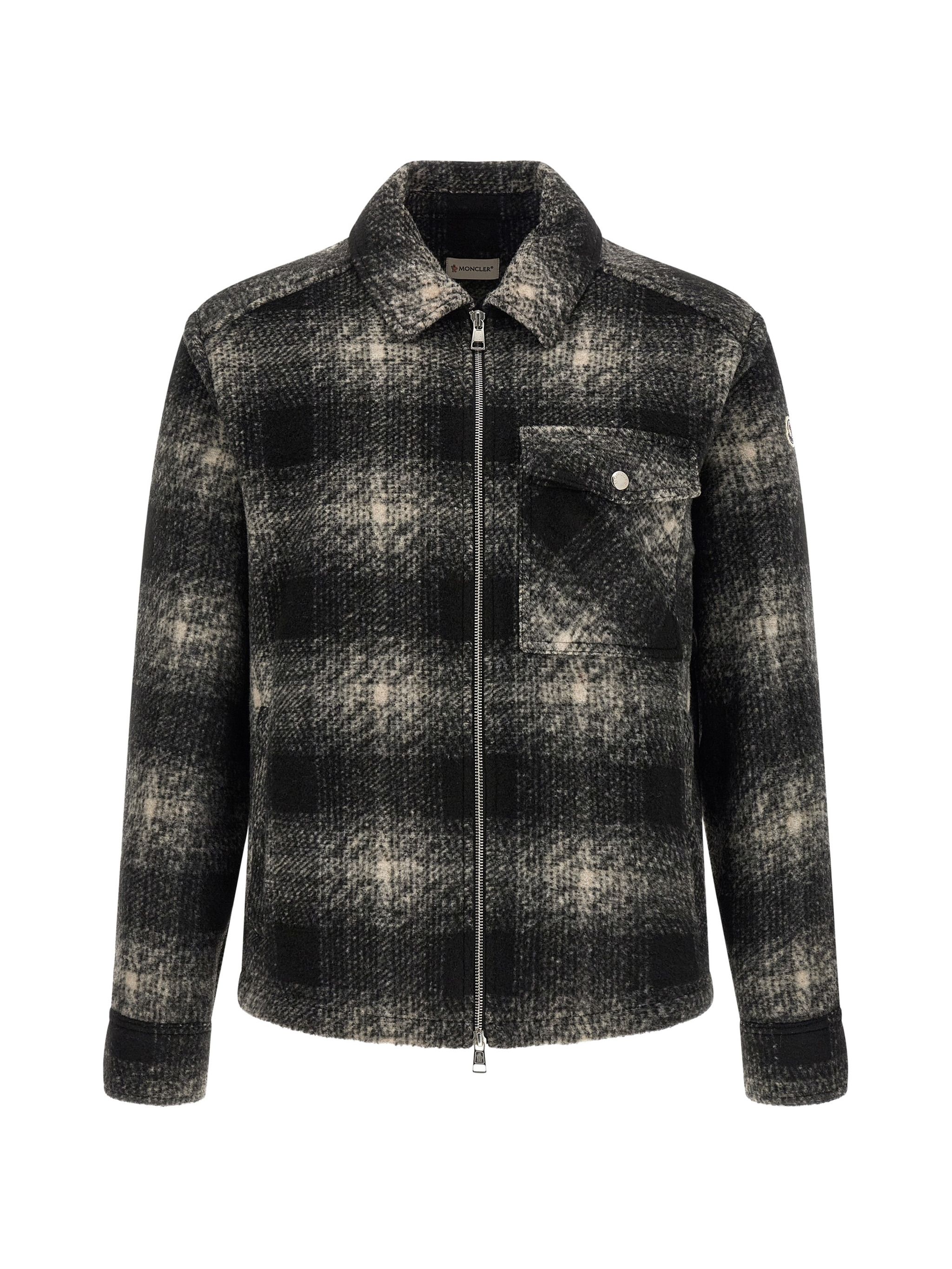 Moncler Black Polyamide Shirt