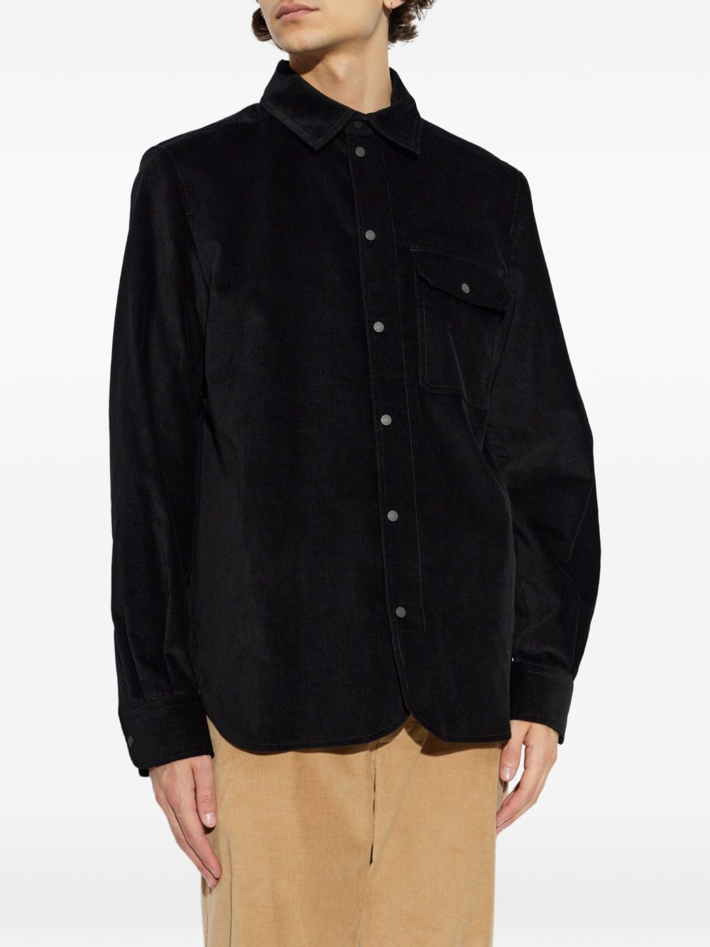 Moncler Black Polyamide Shirt