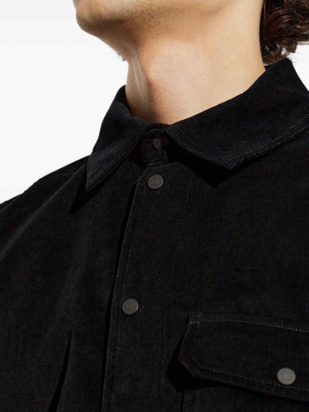 Moncler Black Polyamide Shirt