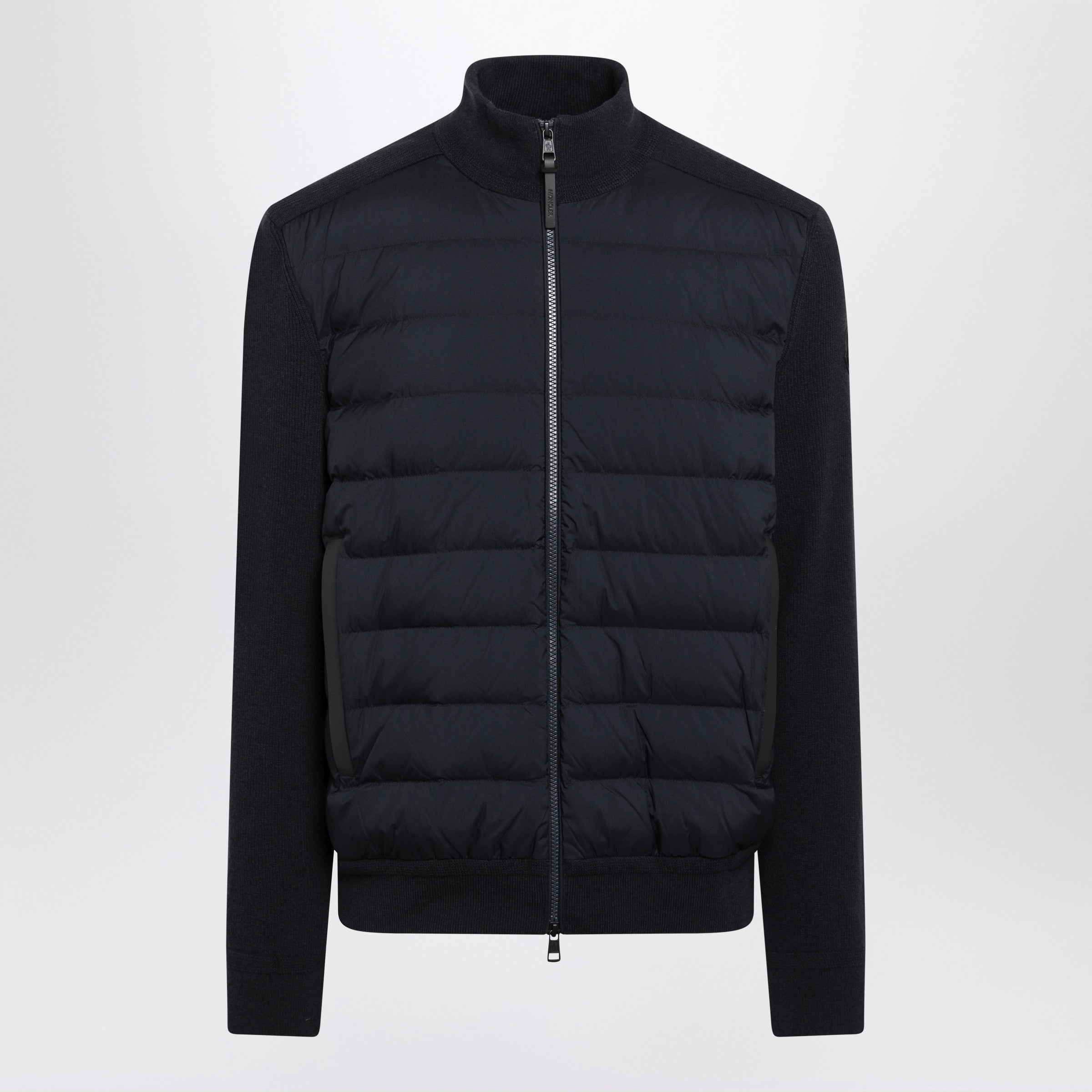 Moncler Blue Padded Cardigan
