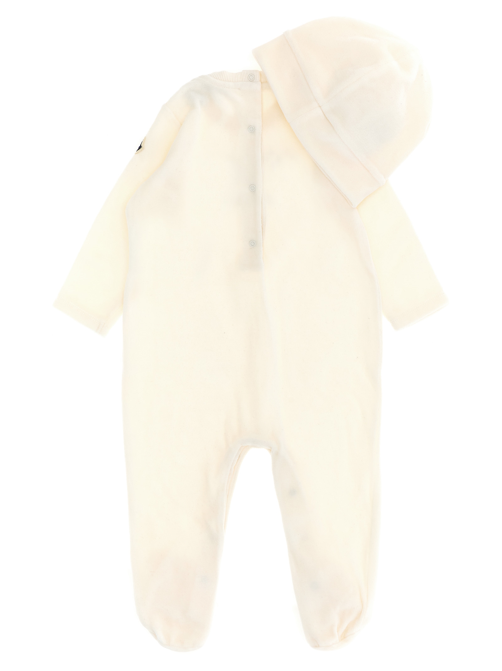 Moncler Enfant Jumpsuit + Cap Cross Stitch