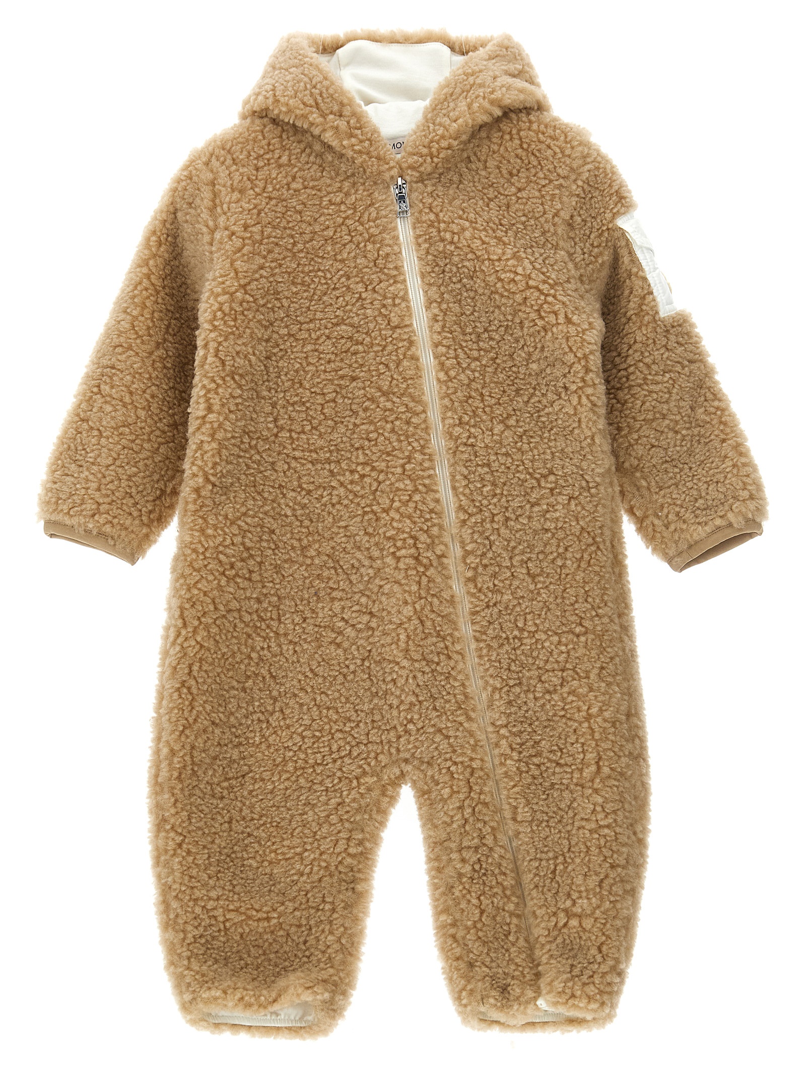Moncler Enfant 'Teddy' Hooded Jumpsuit