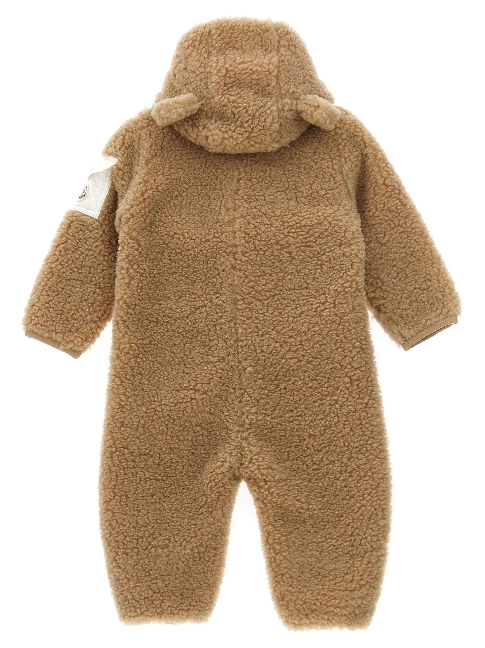 Moncler Enfant 'Teddy' Hooded Jumpsuit