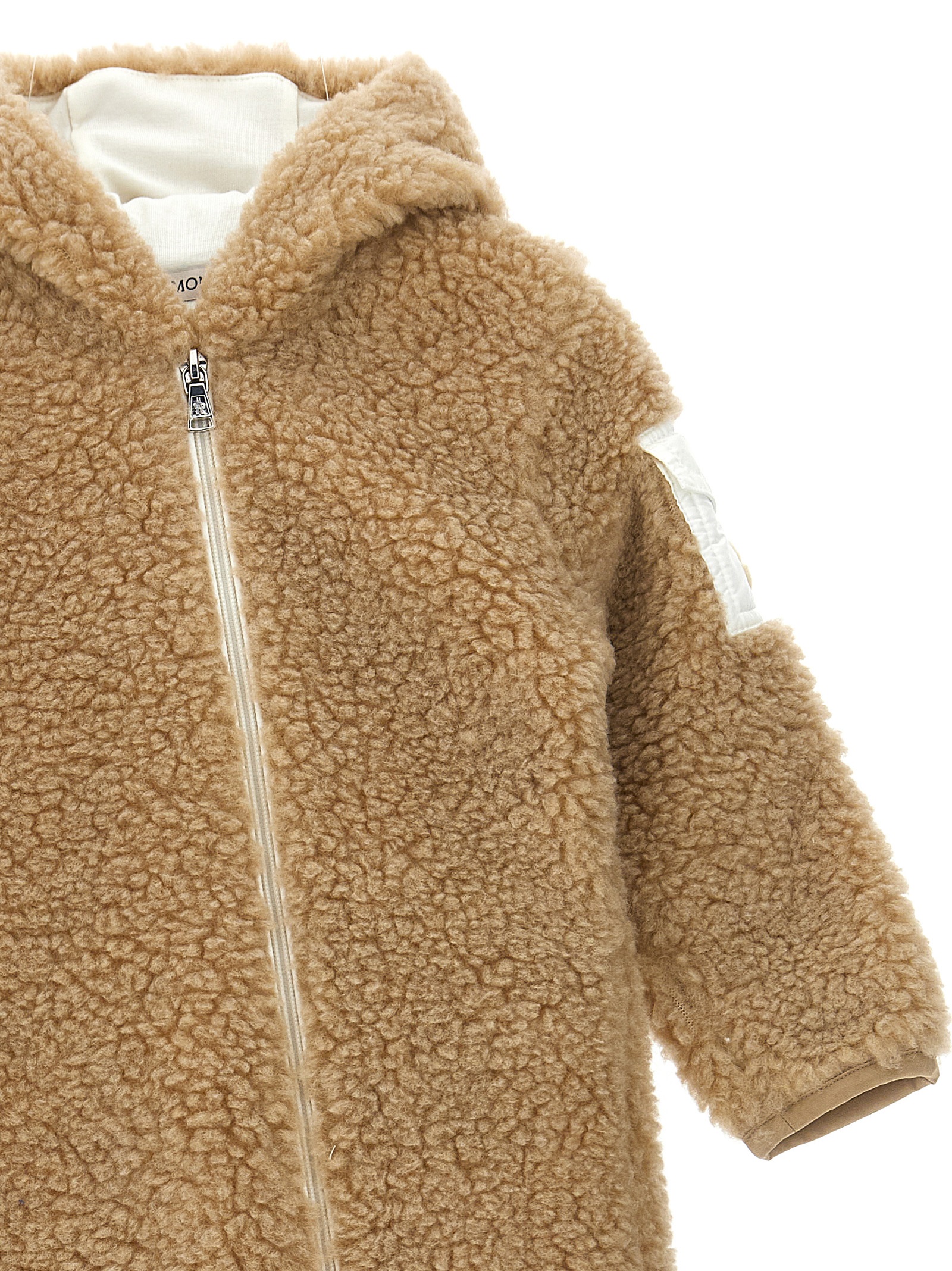 Moncler Enfant 'Teddy' Hooded Jumpsuit