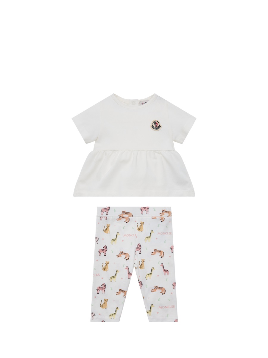 Moncler T-Shirt With Pants Set