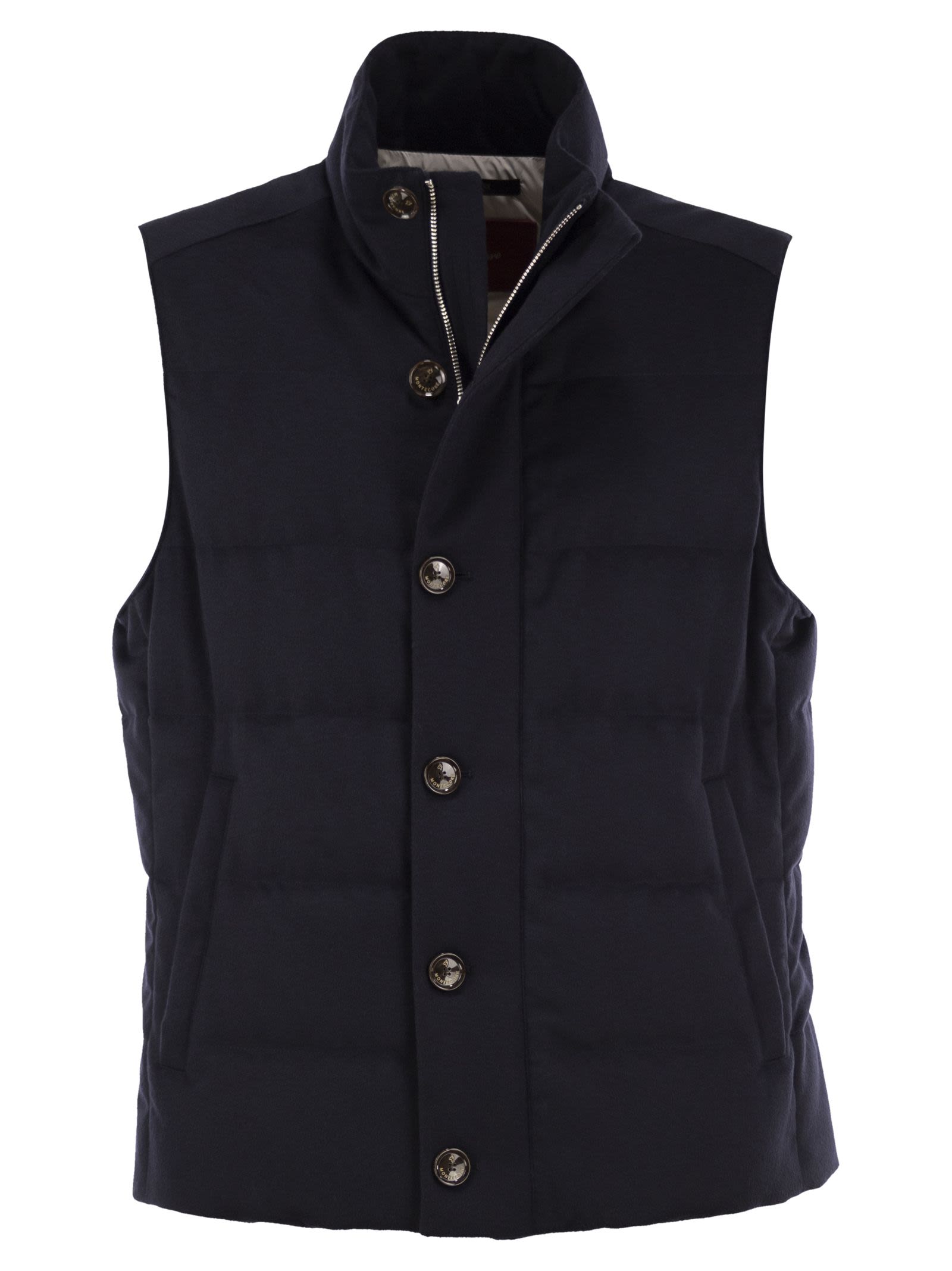 Montecore Wool, Silk And Cashmere Blend Padded Gil