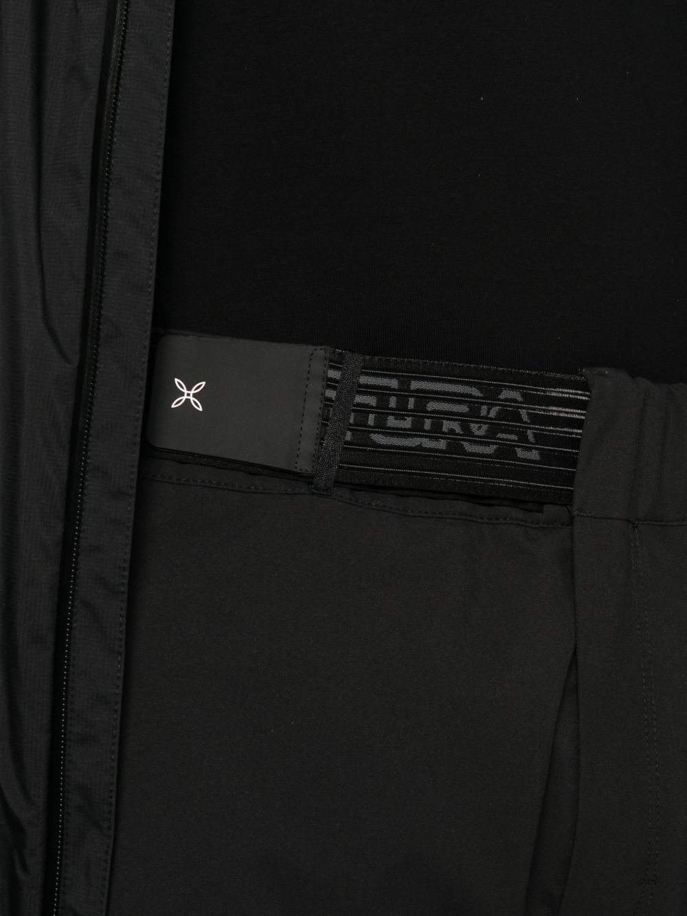 Montura Black Polyester Trousers