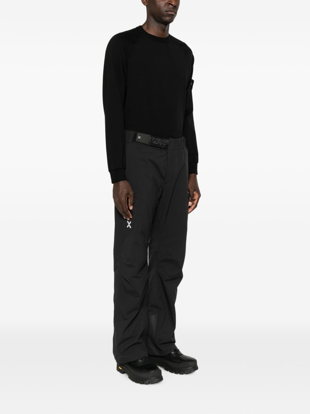Montura Black Polyester Trousers