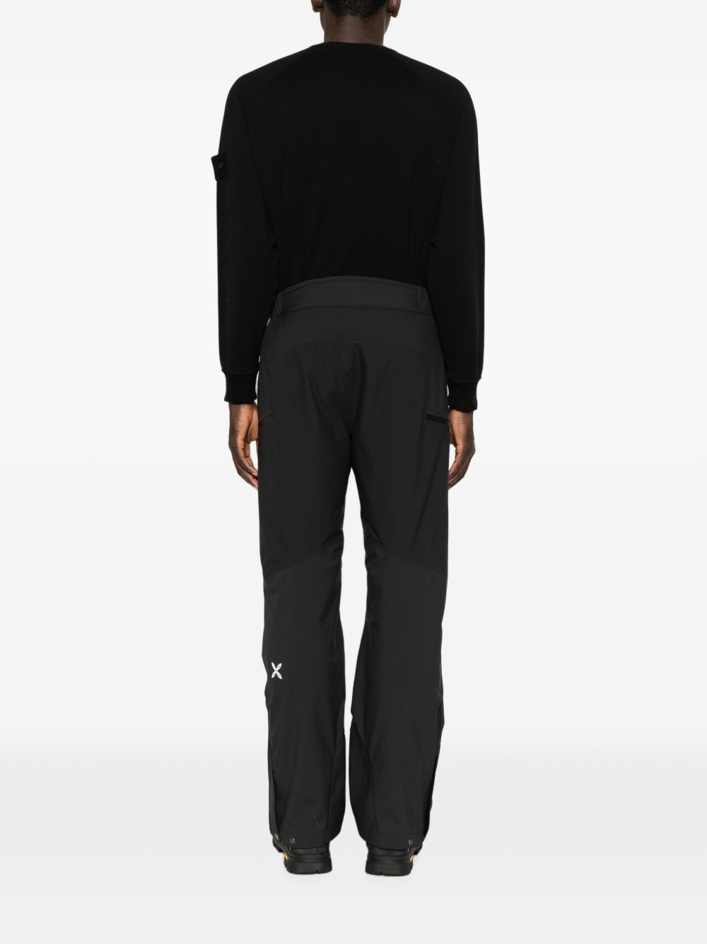 Montura Black Polyester Trousers