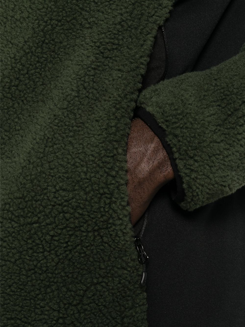 Montura Green Black Polyamide Jacket