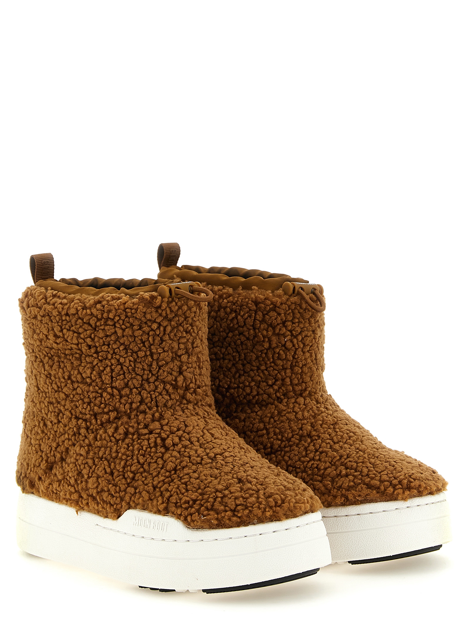 Moon Boot 'Jr Spark Tube Mid Fleece' Ankle Boots