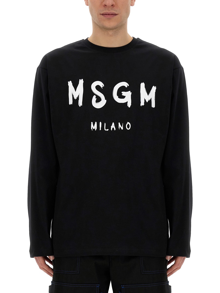 MSGM T-Shirt In Cotone