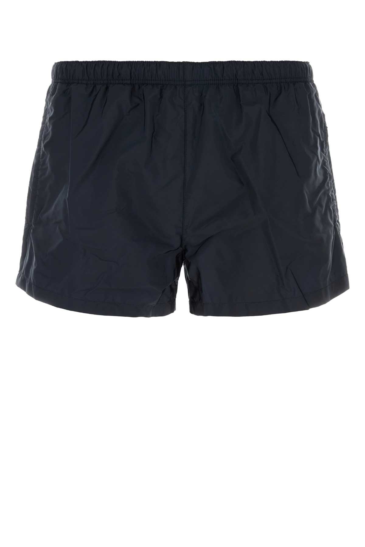 Prada Navy Blue Re-Nylon Swimming Shorts