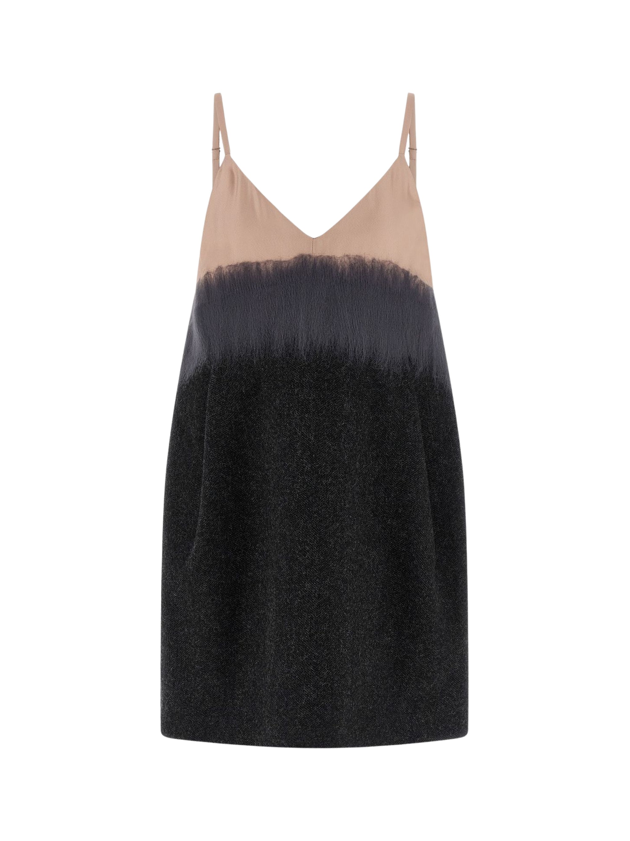 TELA Nikolas Color-Block Slip Dress