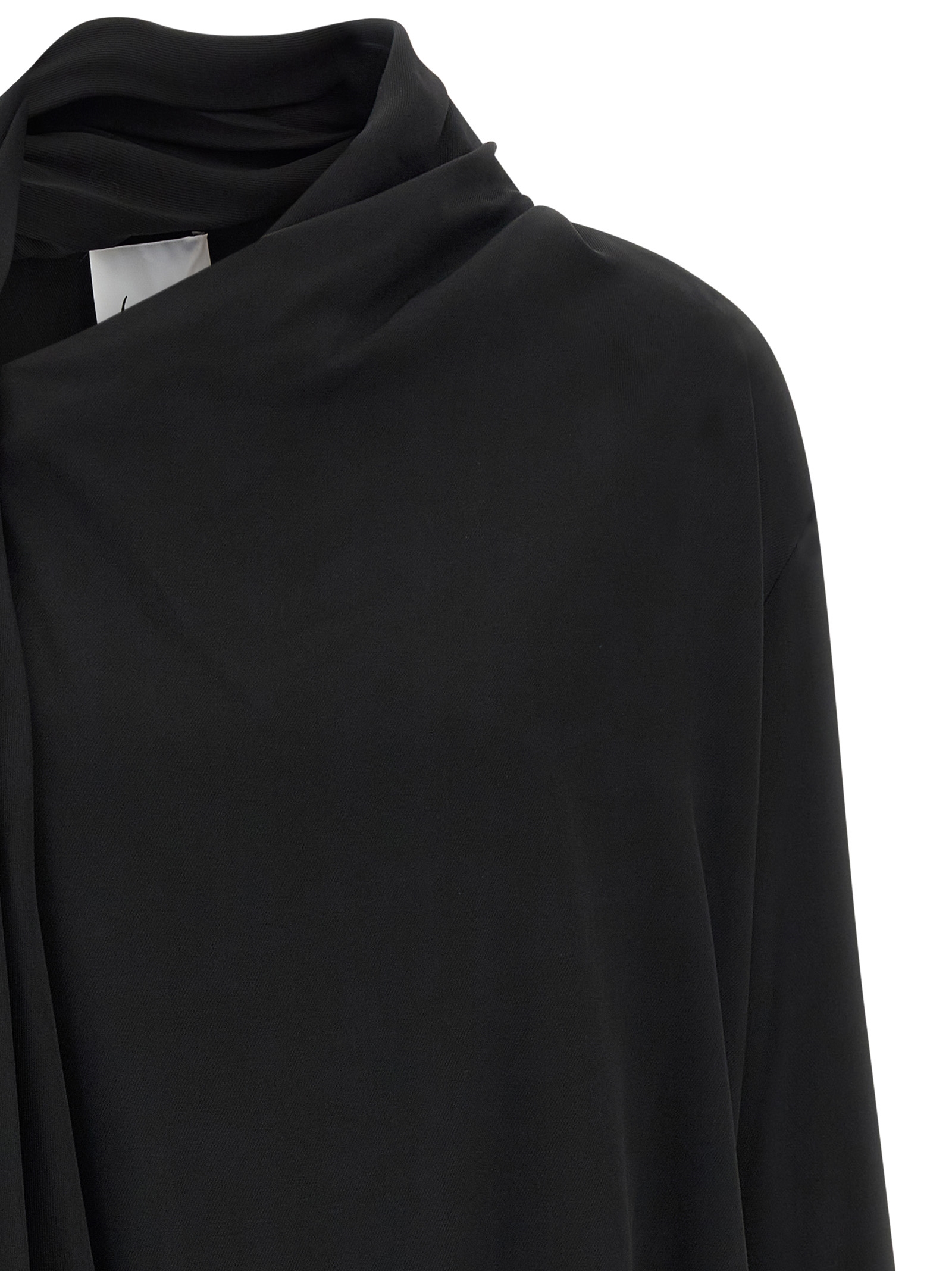 NUDE Draped Panel Blouse