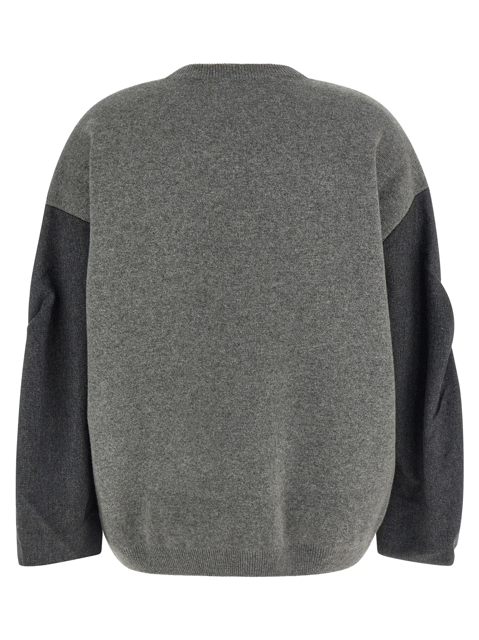 NUDE Two-Tone Sleeve Sweater