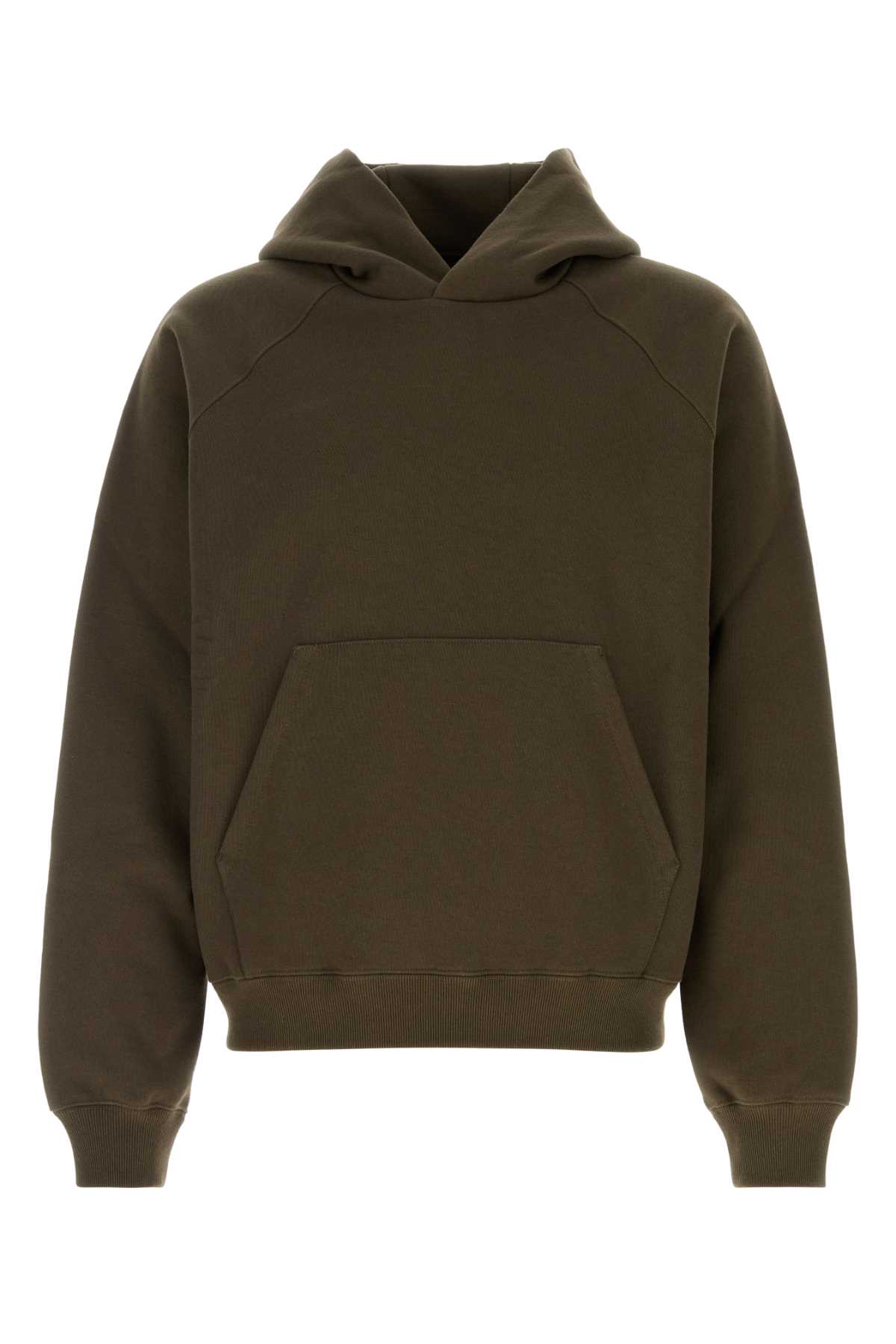 Prada Olive Green Cotton Sweatshirt