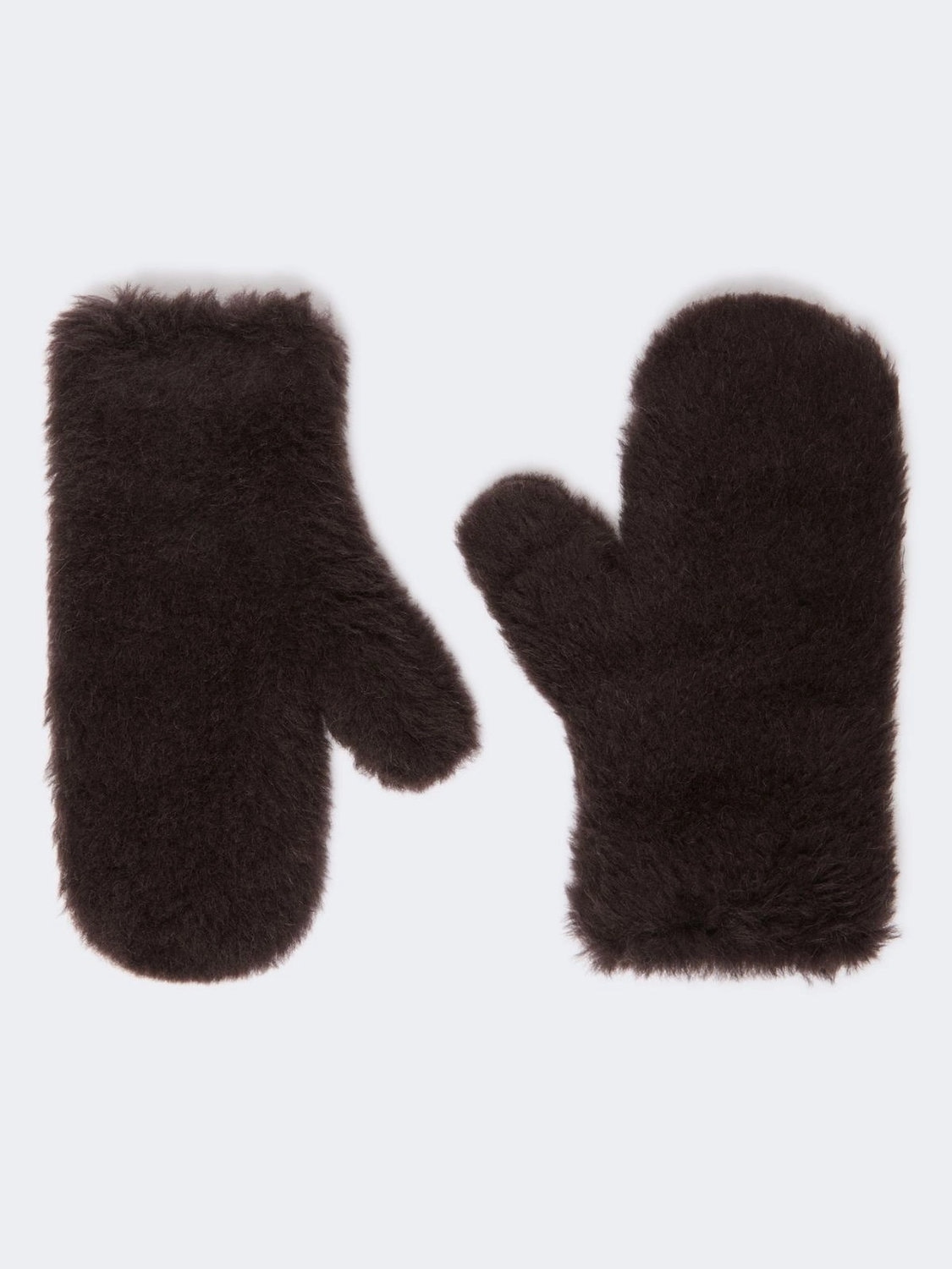 Max Mara Ombrato Gloves Brown