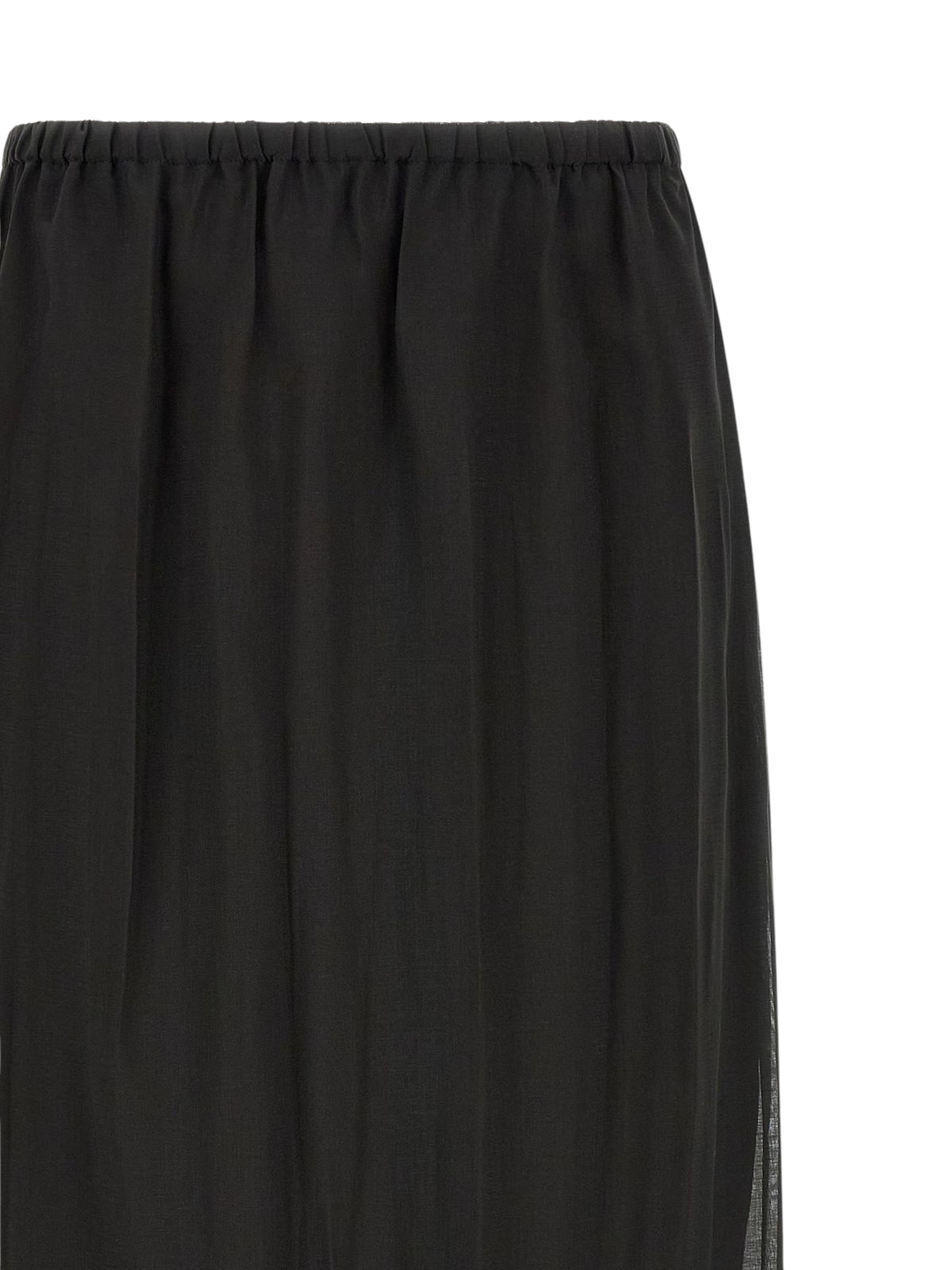 TELA Ophelia Fringed Layered Skirt