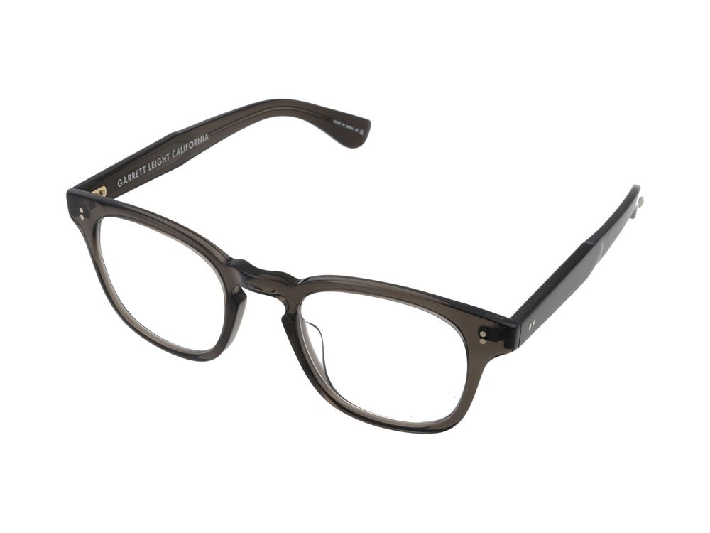 Garret Leight Optical Ace Ii Black Glass 47/1/1