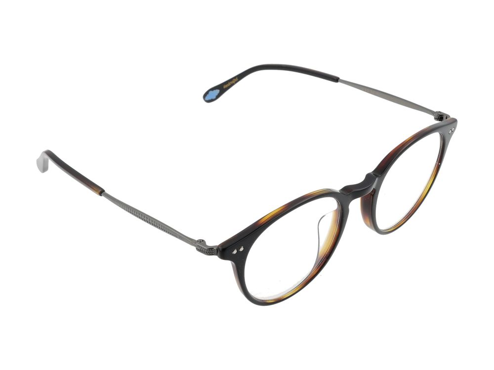 Garret Leight Optical Clune J Ebony Tortoise Gunmetal 