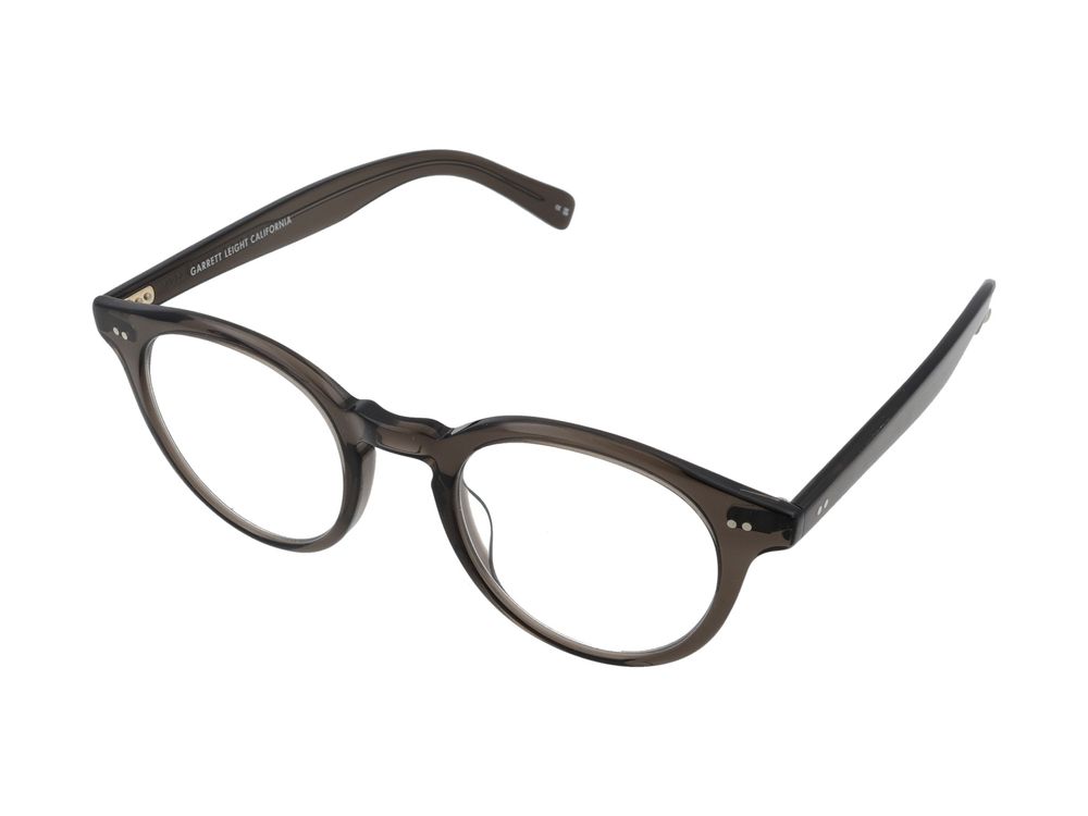 Garret Leight Optical Clune X Black Glass 47/1/1
