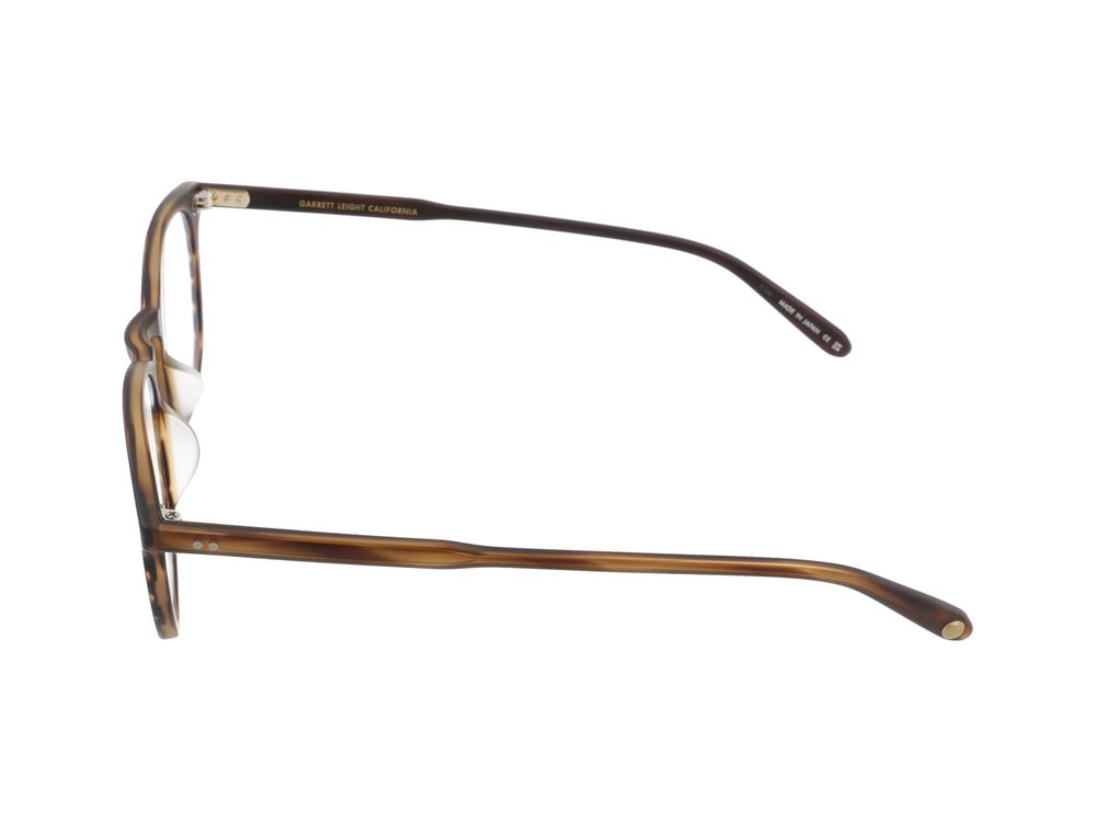 Garret Leight Optical Kinney Matte Brandy Tortoise 47/