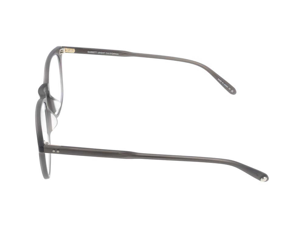 Garret Leight Optical Kinney Matte Grey Crystal 51/1/1