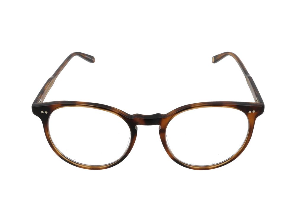 Garret Leight Optical Morningside Spotted Brown Shell 